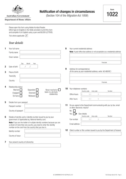 1022 form