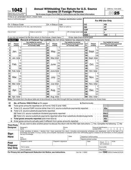 1042 form