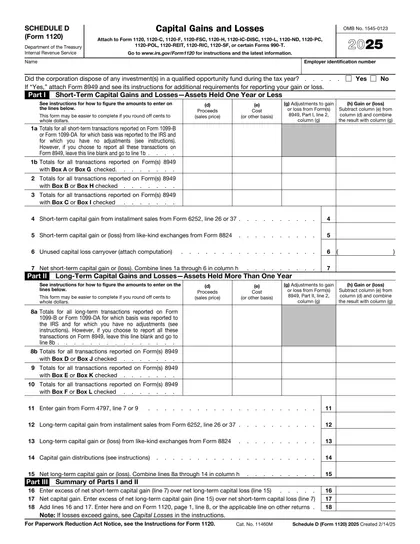 1120-schedule-d form