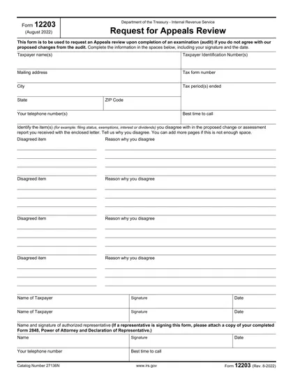 12203 form