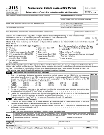3115 form