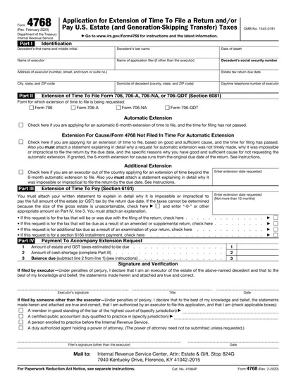 4768 form
