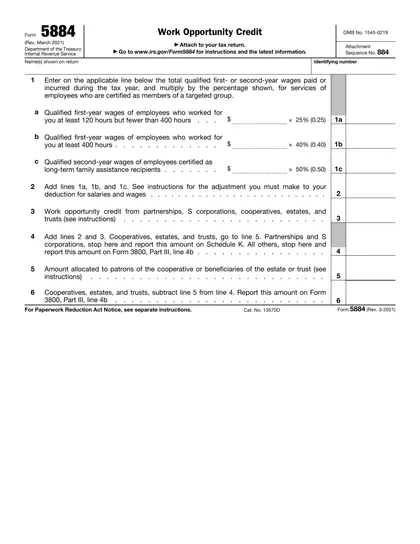 5884 form