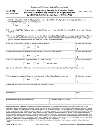 8316 form
