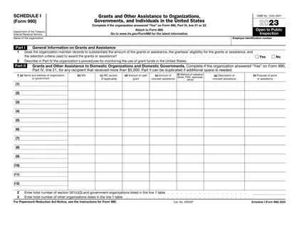 990-schedule-i form