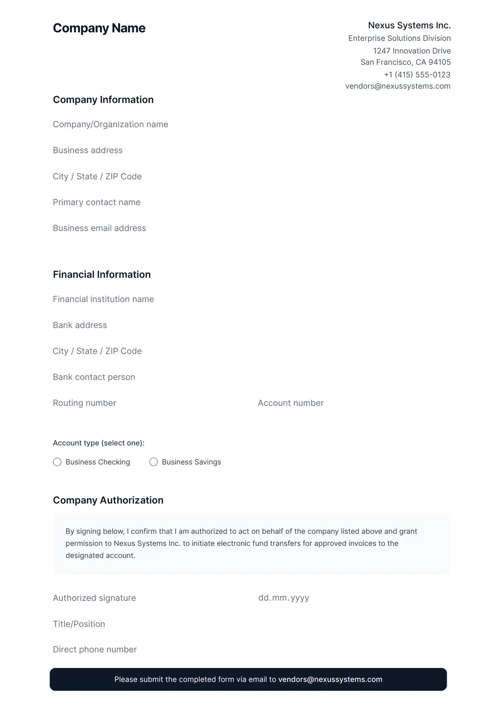 ach-request-form form