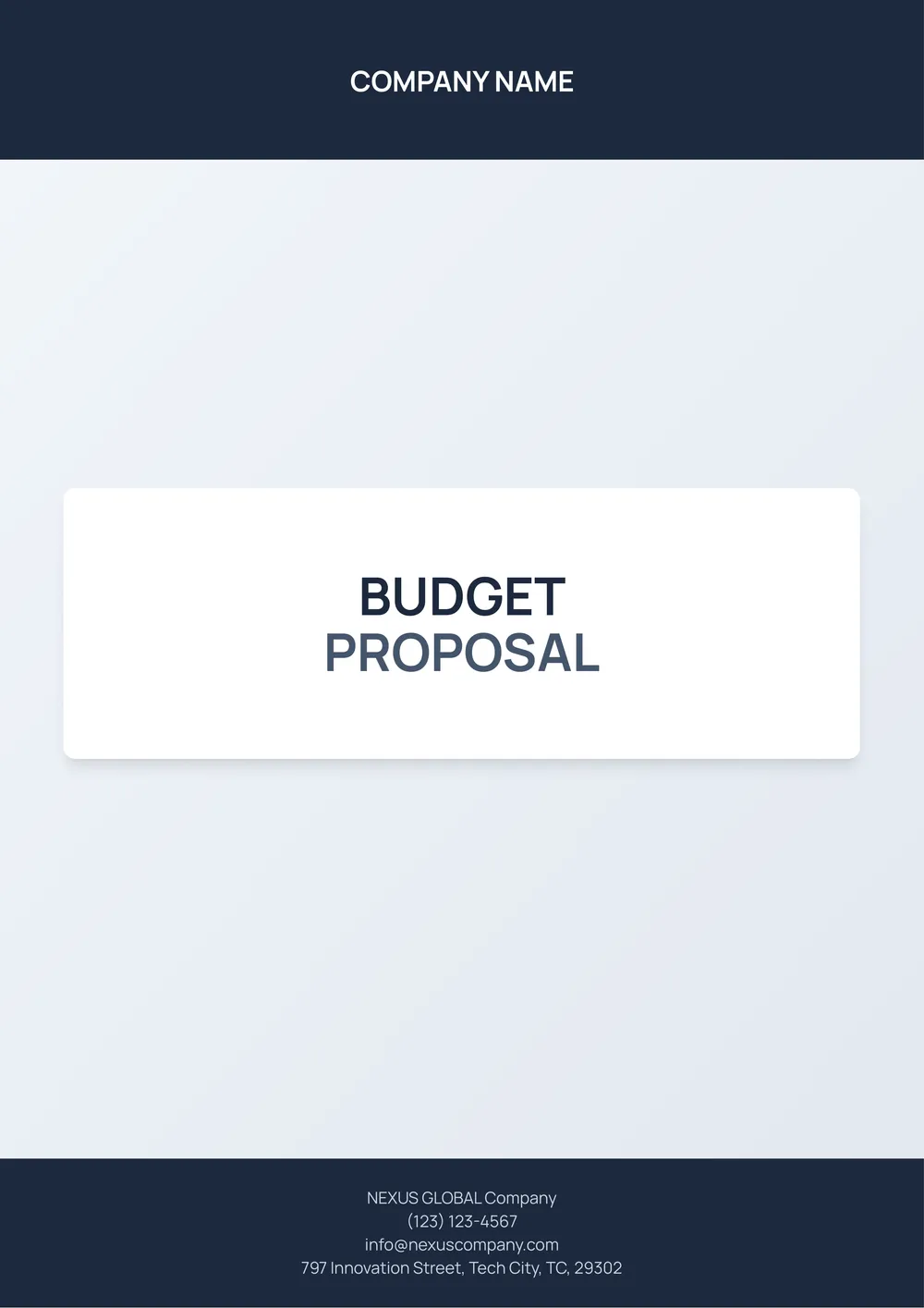 budget-request form