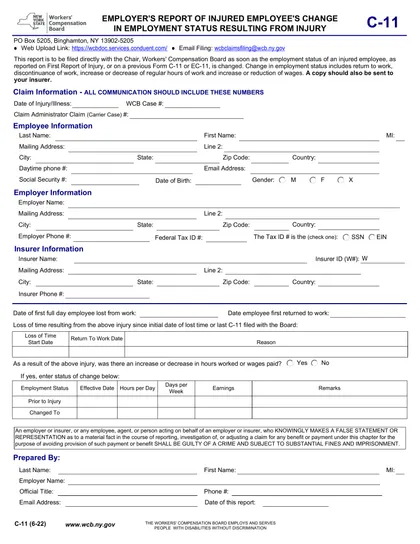 c-11 form
