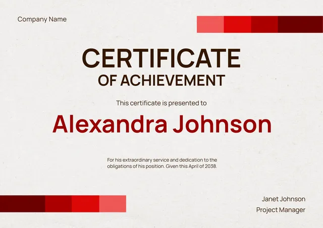 certificate-of-achievement form