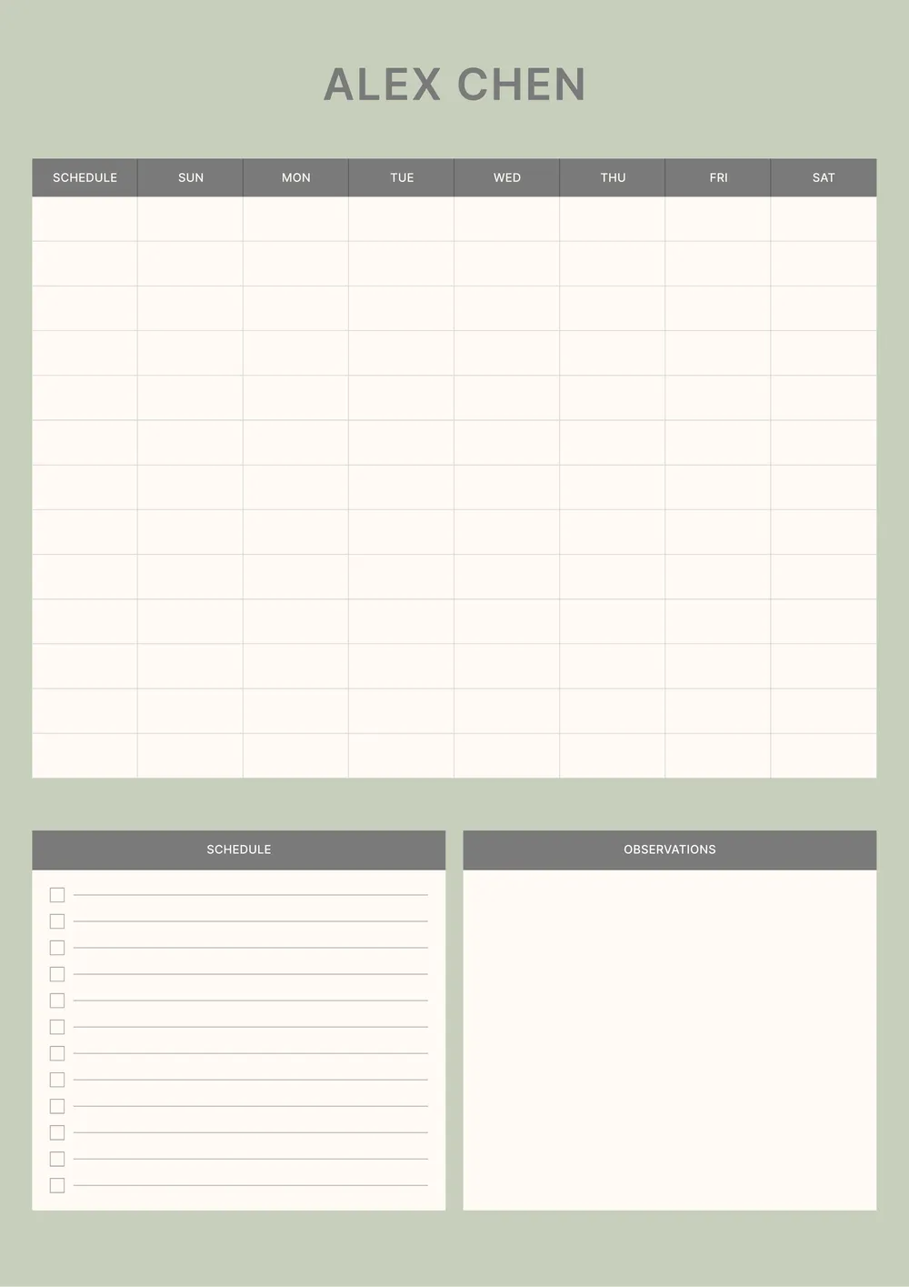 chore-chart form