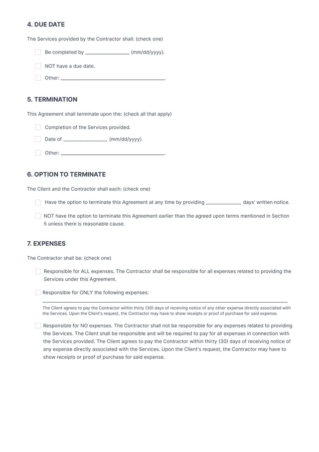 construction-contract form