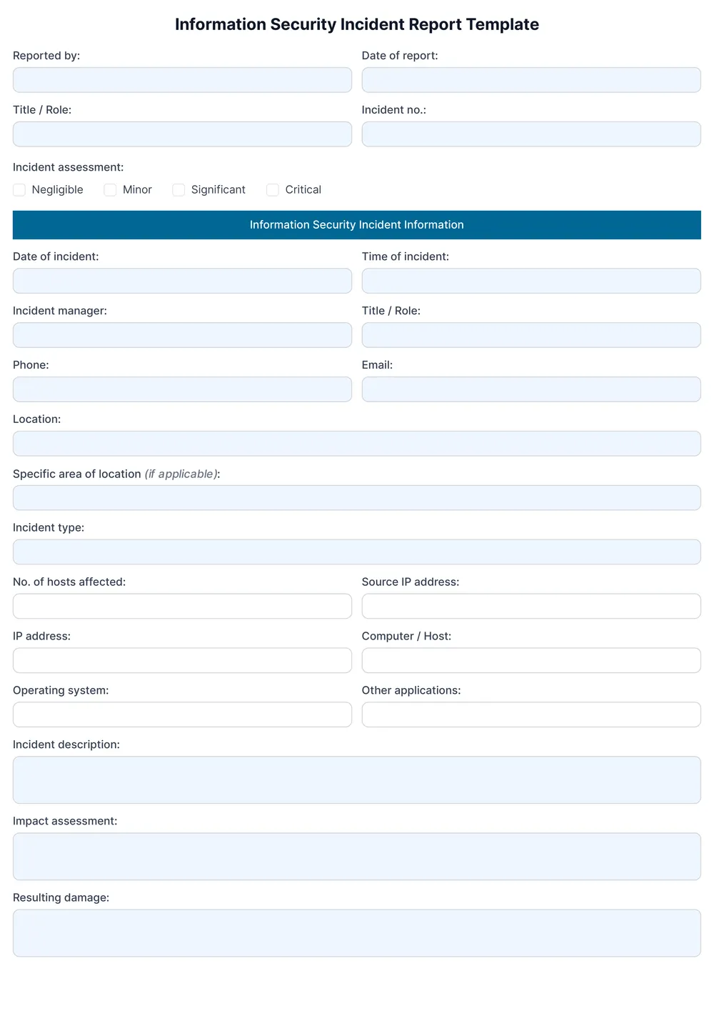construction-incident-report form