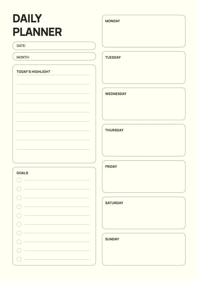cream-daily-planner form