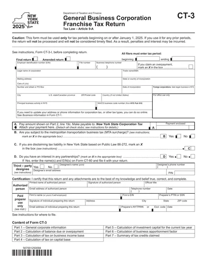 ct-3 form