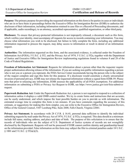 eoir-59 form