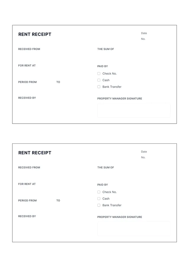 fillable-rent-receipt form