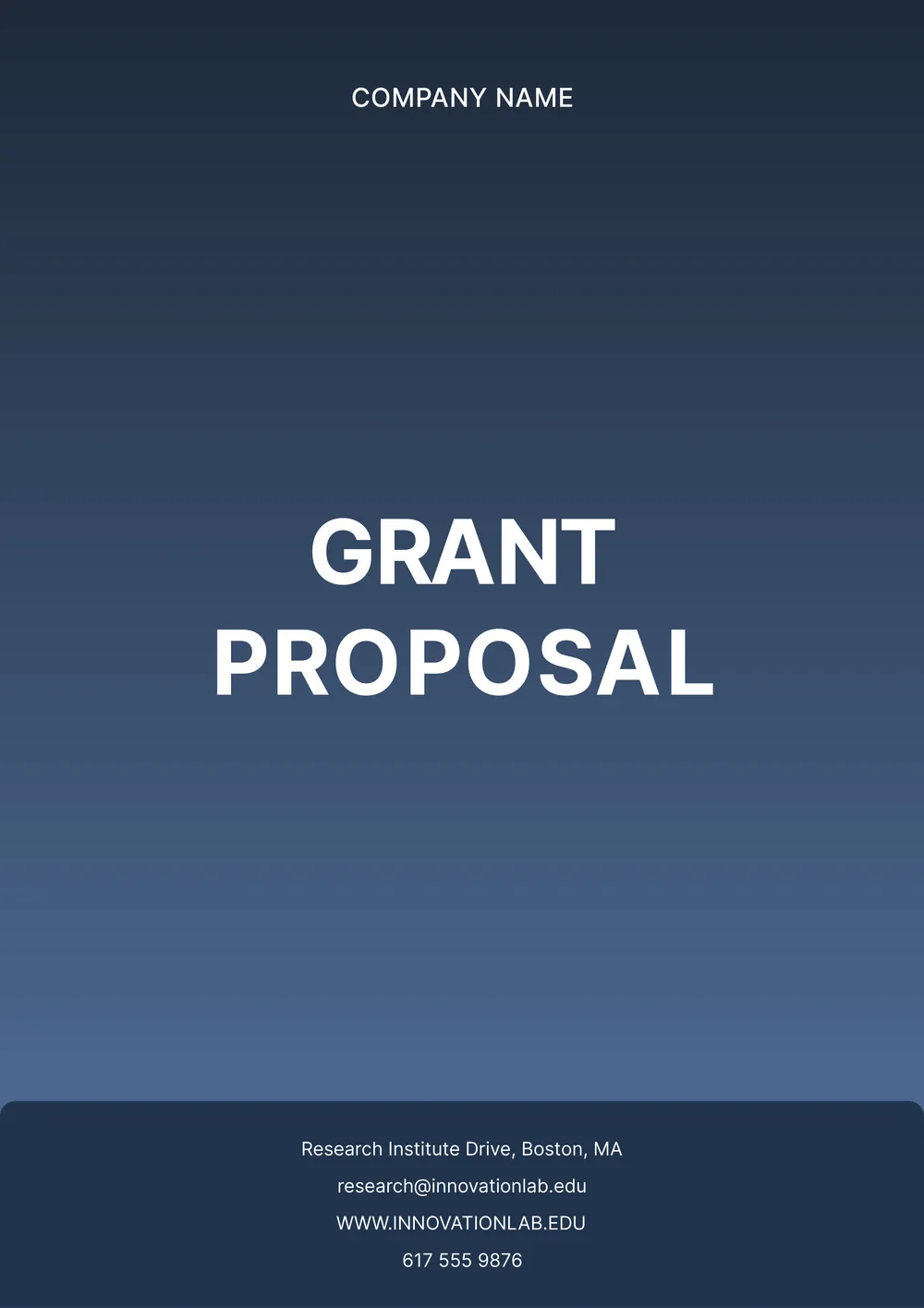 grant-proposal form