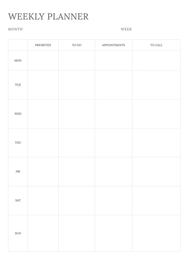 hourly-weekly-schedule form