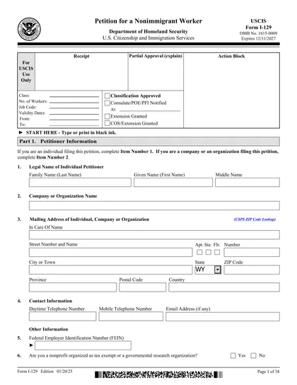i-539 form