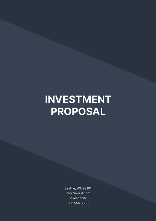 investment-proposal form