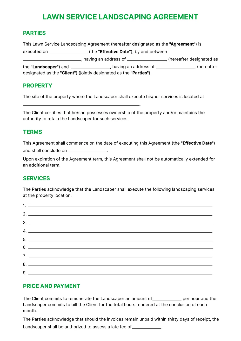 lawn-care-contract form