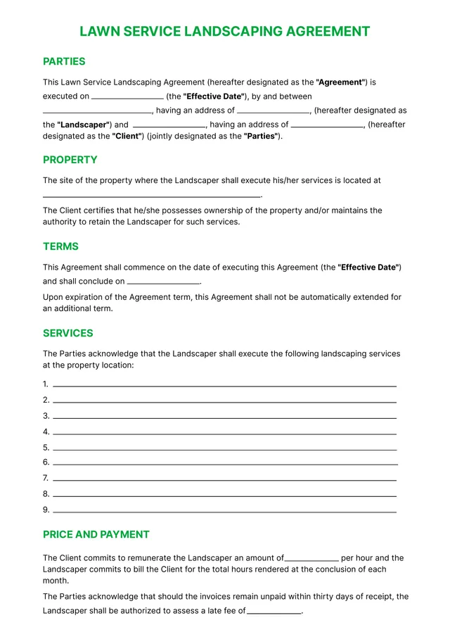lawn-care-contract form
