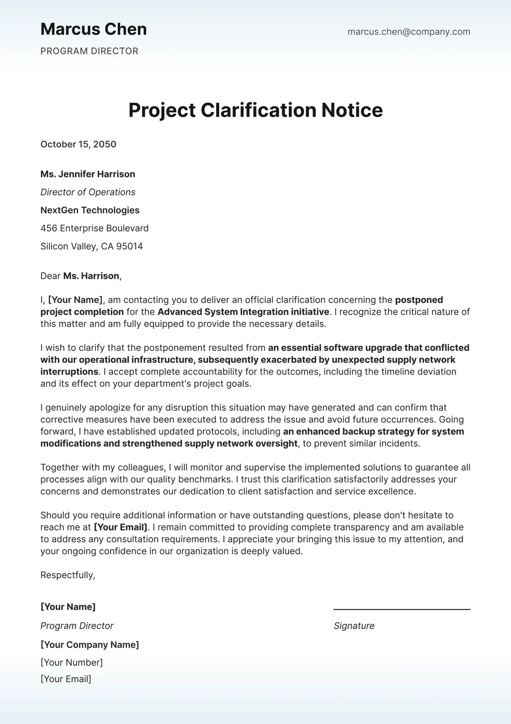 letter-of-explanation form