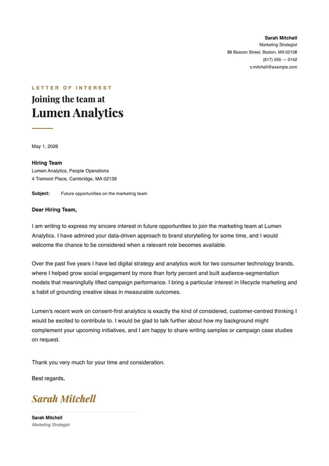marketing-letter-of-interest form
