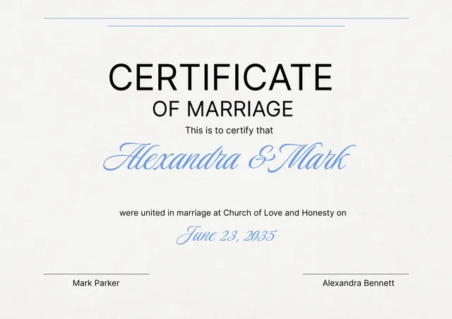 marriage-certificate form