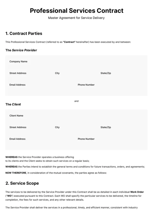 master-service-agreement form