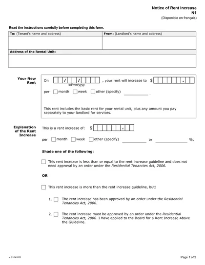 n1 form 