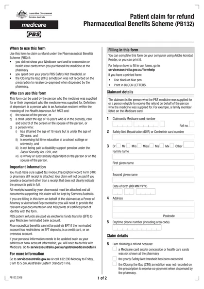 pb132 form