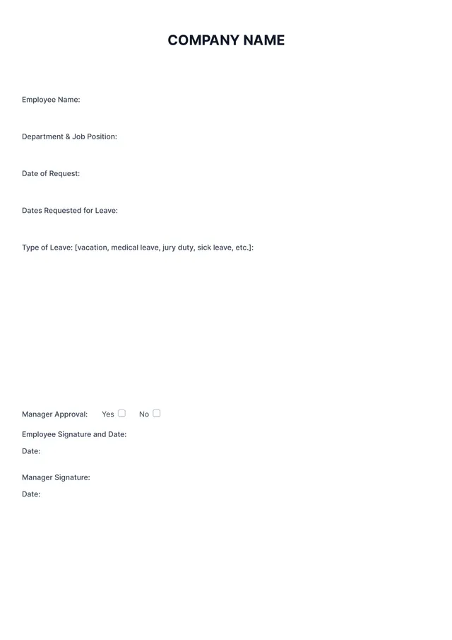 pto-request form