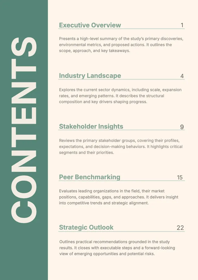 research-report-table-of-contents form