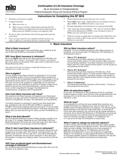 sf-2818 form