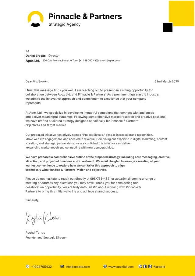 strategic-agency-proposal-letterhead form