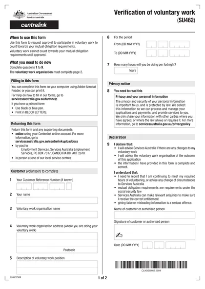 su462 form