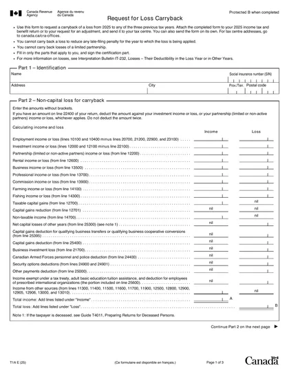 t1a form
