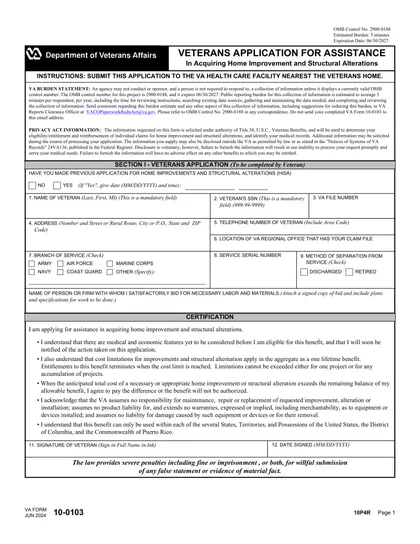va-10-0103 form