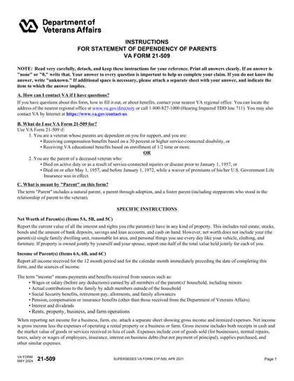 va-21-509 form