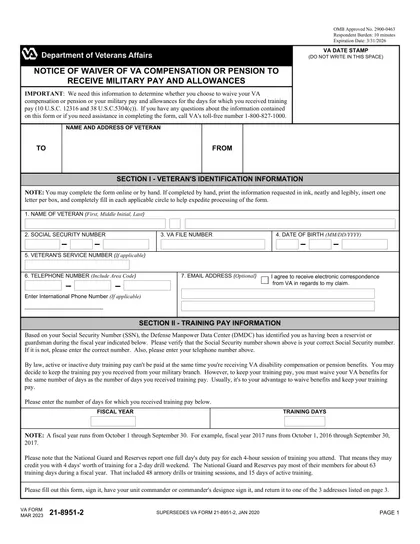 va-21-8951-2 form