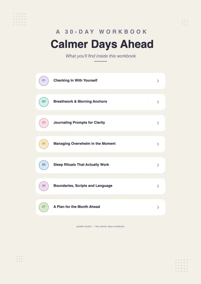 wellness-workbook-table-of-contents form