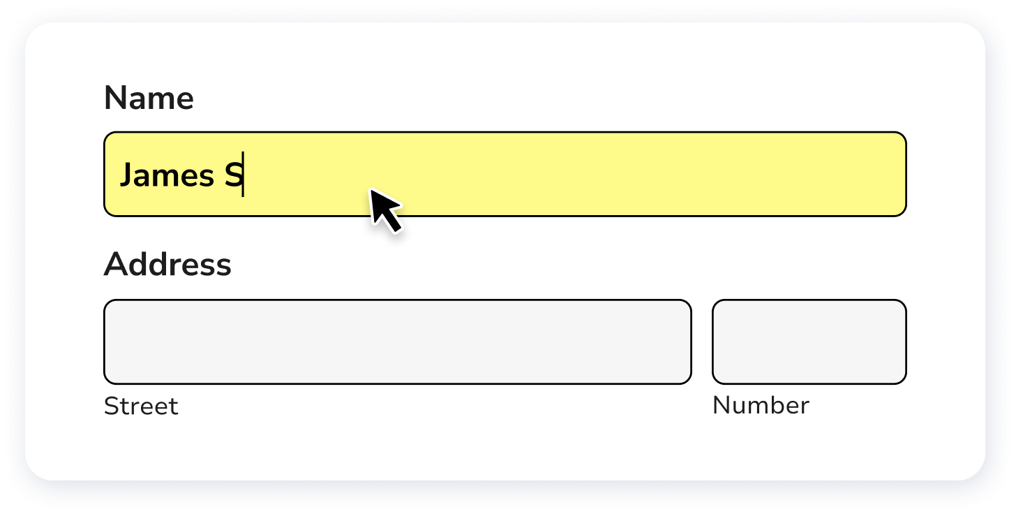 2. Fill in your details